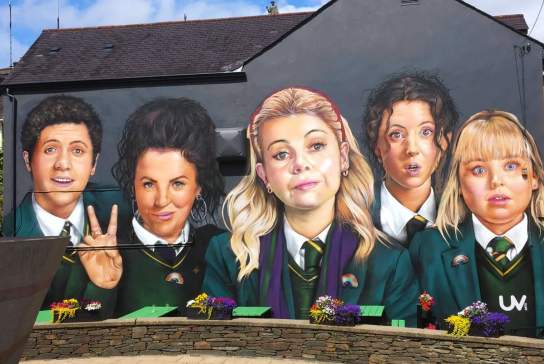 Derry Girls Mural
