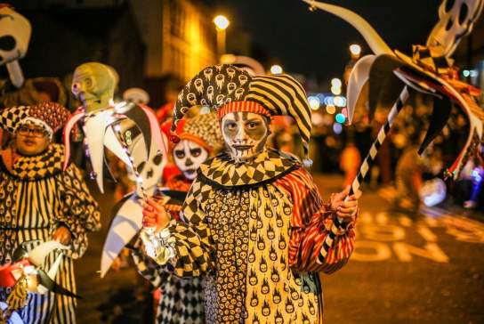 Derry Halloween Carnival Parade and Fireworks display
