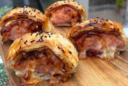 Pigs In blankets Sausage Rolls- recipe by Tully Mill