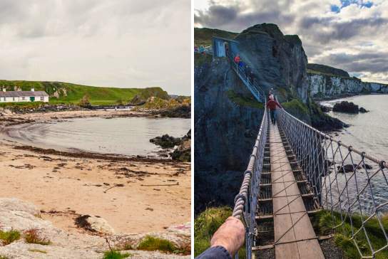 Car free winter adventures on the Causeway Coast
