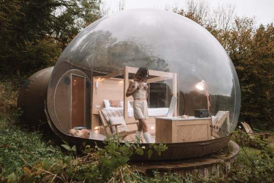 Finn Lough’s Bubble Domes