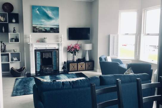 Interior image of the living area at Giant's Causeway View Apartment