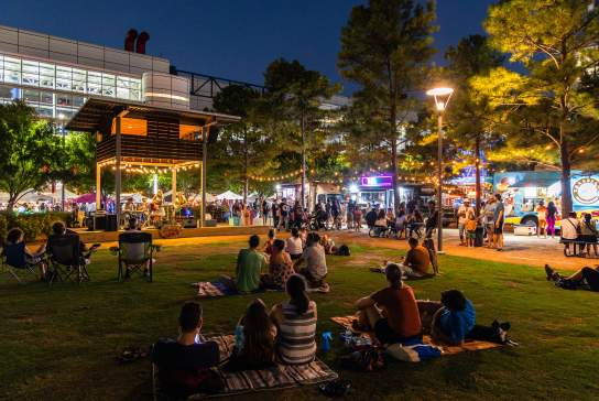 Conciertos en Discovery Green