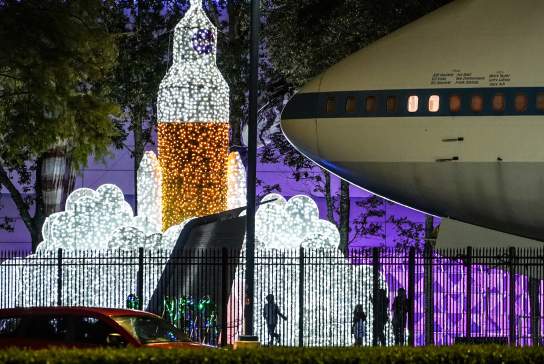Galaxy Lights en el Centro Espacial de la NASA