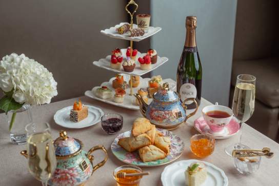 Tea d'Alba en el Hotel Granduca
