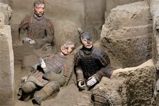 Guerreros de Terracota en el HMNS