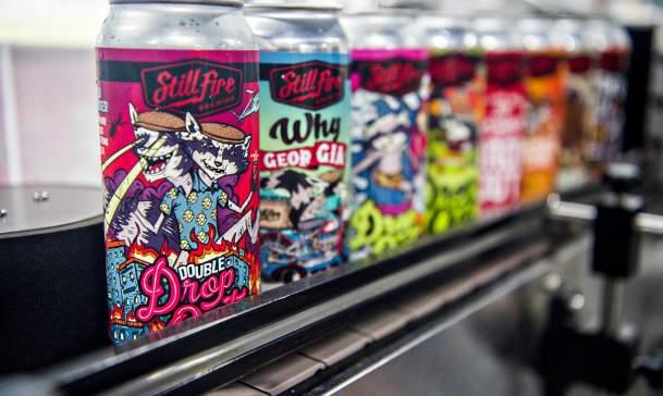 Stillfire beer cans