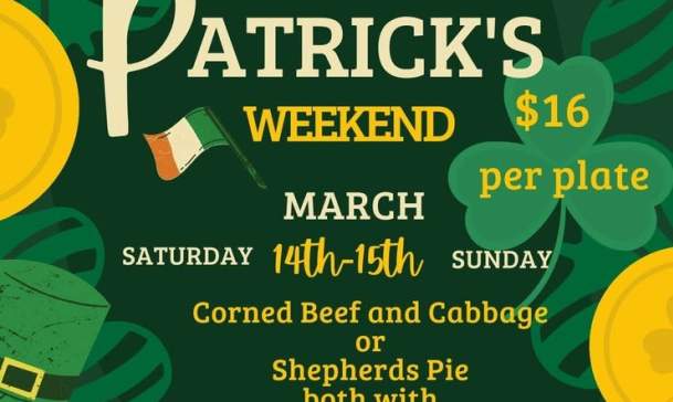 Cassie's Kitchen St Patrick's Weekend