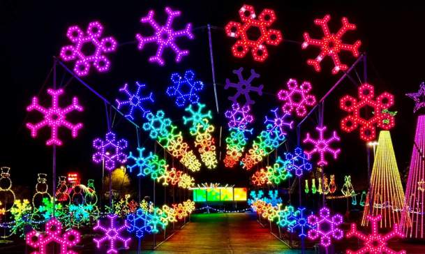 Glow Light Show at Coolray Field