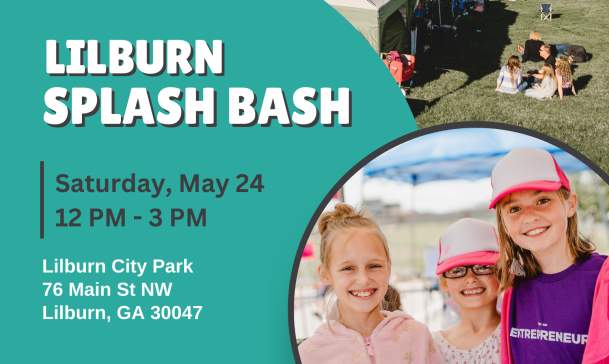 Children's Entrepreneur Market Lilburn at the Splash Bash