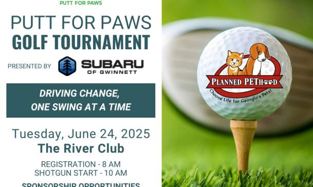 Putt for Paws Golf Tournament - Planned PEThood of Georgia