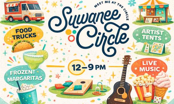 "Hello Spring, Hello Suwanee" at Suwanee Circle