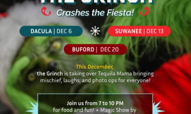 "The Grinch" Crashes the Fiesta! - Suwanee