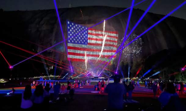 Fantastic Fourth Celebration at Stone Mountain