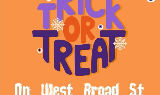 Trick or Treat on West Broad St.