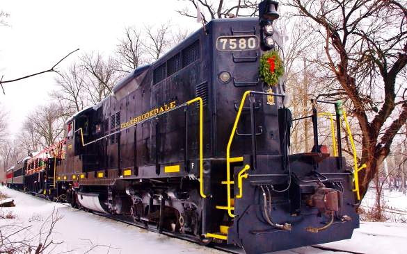 Colebrookdale RR Engine in Winter