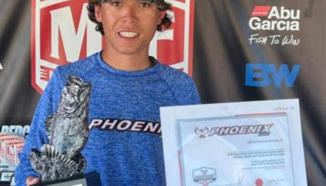 Columbia County’s Tanner Hadden Wins Phoenix Bass Fishing League Regional Tournament