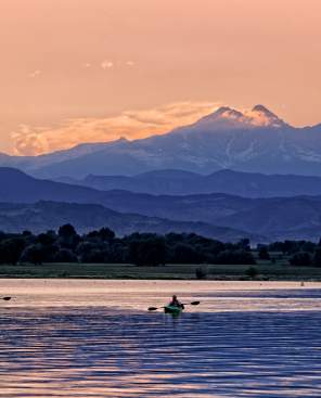 Kayakers on McIntosh Lake