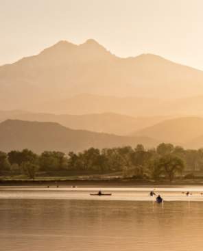 Kayakers on McIntosh Lake