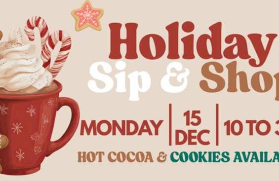 Holiday Sip & Shop