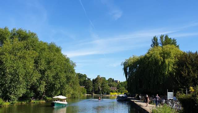 Approaching Iffley, Thames Path
