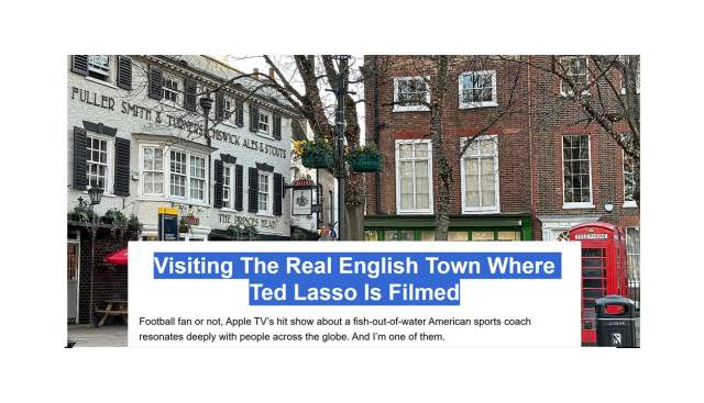 Richmond Upon Thames - Ted Lasso