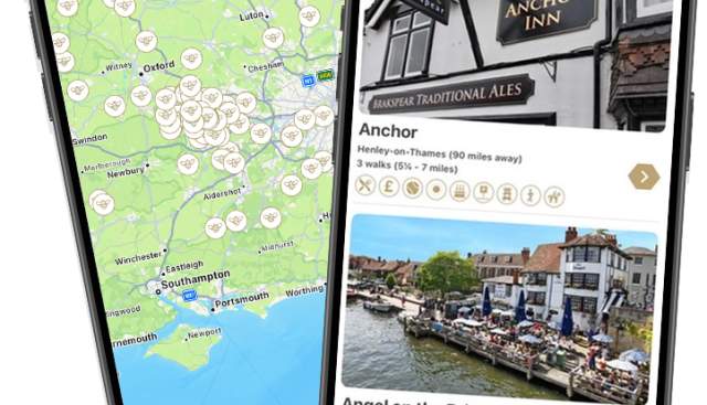 Brakspear Pubs Walking Up A Thirst App