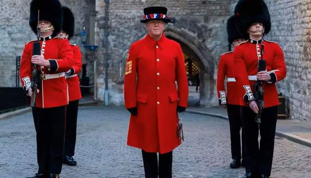 Guards at the Tower of London