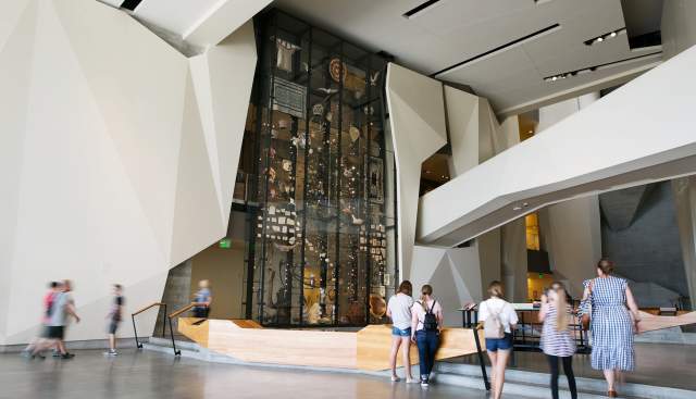 Grab lunch and some gifts at the Natural History Museum of Utah's store and cafe