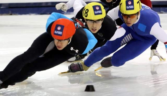 Speed Skating at the Utah Olympic Oval