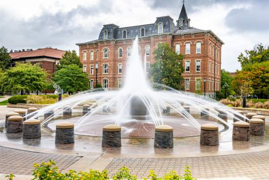 Purdue University Loeb Fountain