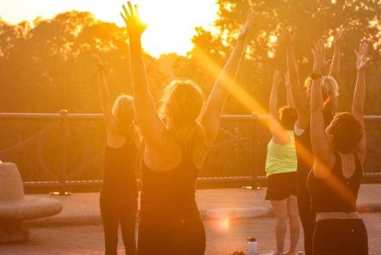 Yoga in the Park
