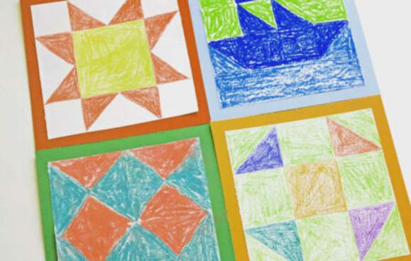 April Saturdays: Colorful Quilts