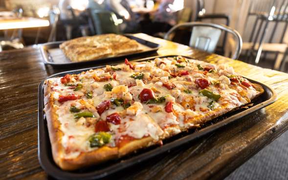 Cusumano Pizza in Old Forge, PA