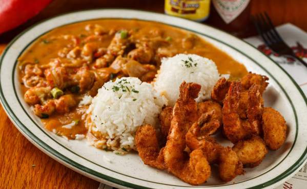 Seafood dish from Floyds Seafood in Beaumont