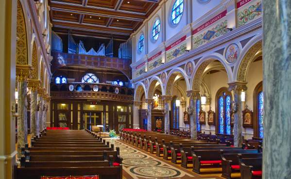 St. Anthony Cathedral Basilica In Beaumont, TX