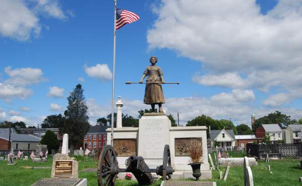 Molly Pitcher Statue