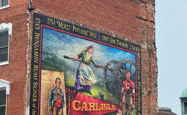New Molly Pitcher Mural