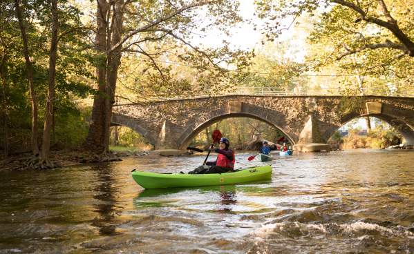 Kayaking on Yellow Breeches Creek