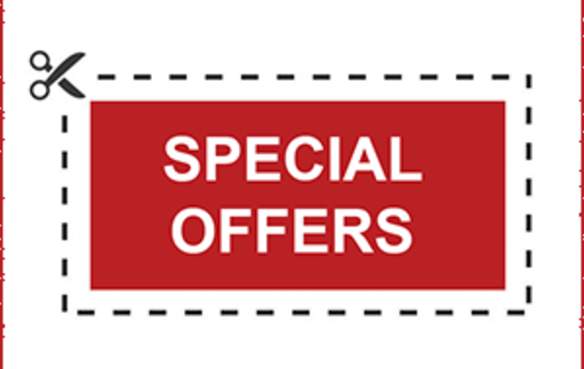 coupon with Special Offers