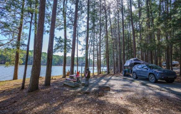 Lake Claiborne State Park -- camping