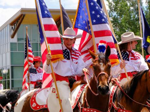 4th of July Granby Horsese