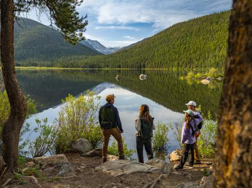 Granby, Colorado - Lake Granby Hiking with View