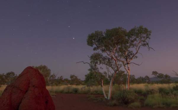 Karijini National Park sunset and stars