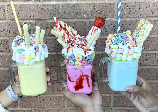 3 Ice Cream Sundaes from La Real Michoacana in Beaumont, TX