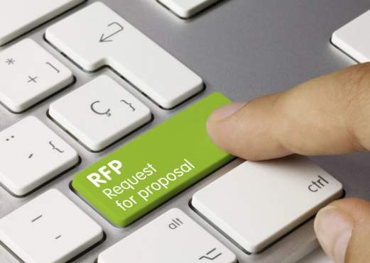 Computer keyboard with RFP button