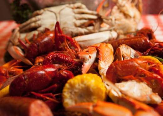 Larry's French Market seafood platter