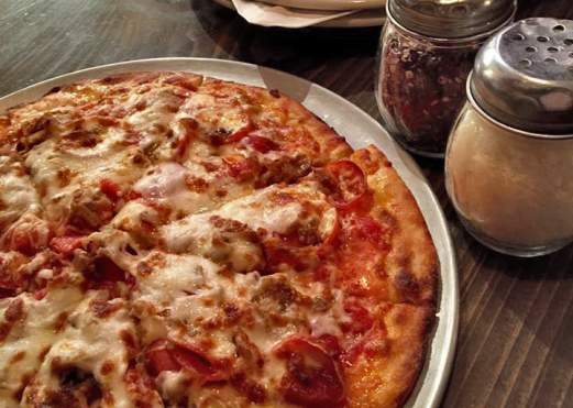 Pepperoni pizza from Crown Pizza in Beaumont
