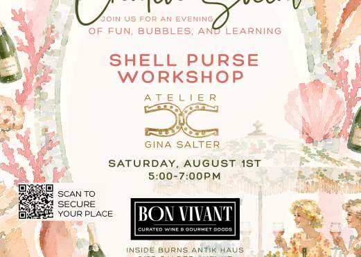 Creative Social: Shell Purse Workshop