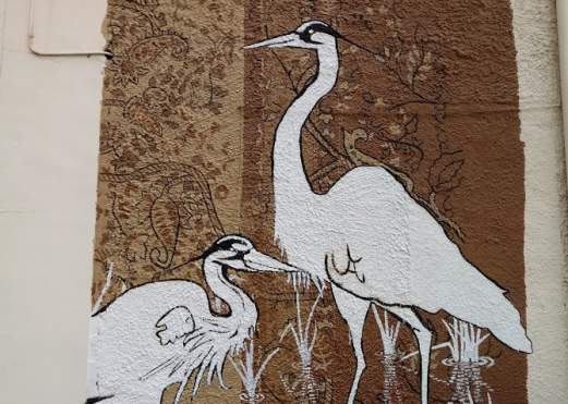 Downtown Beaumont Bird Mural